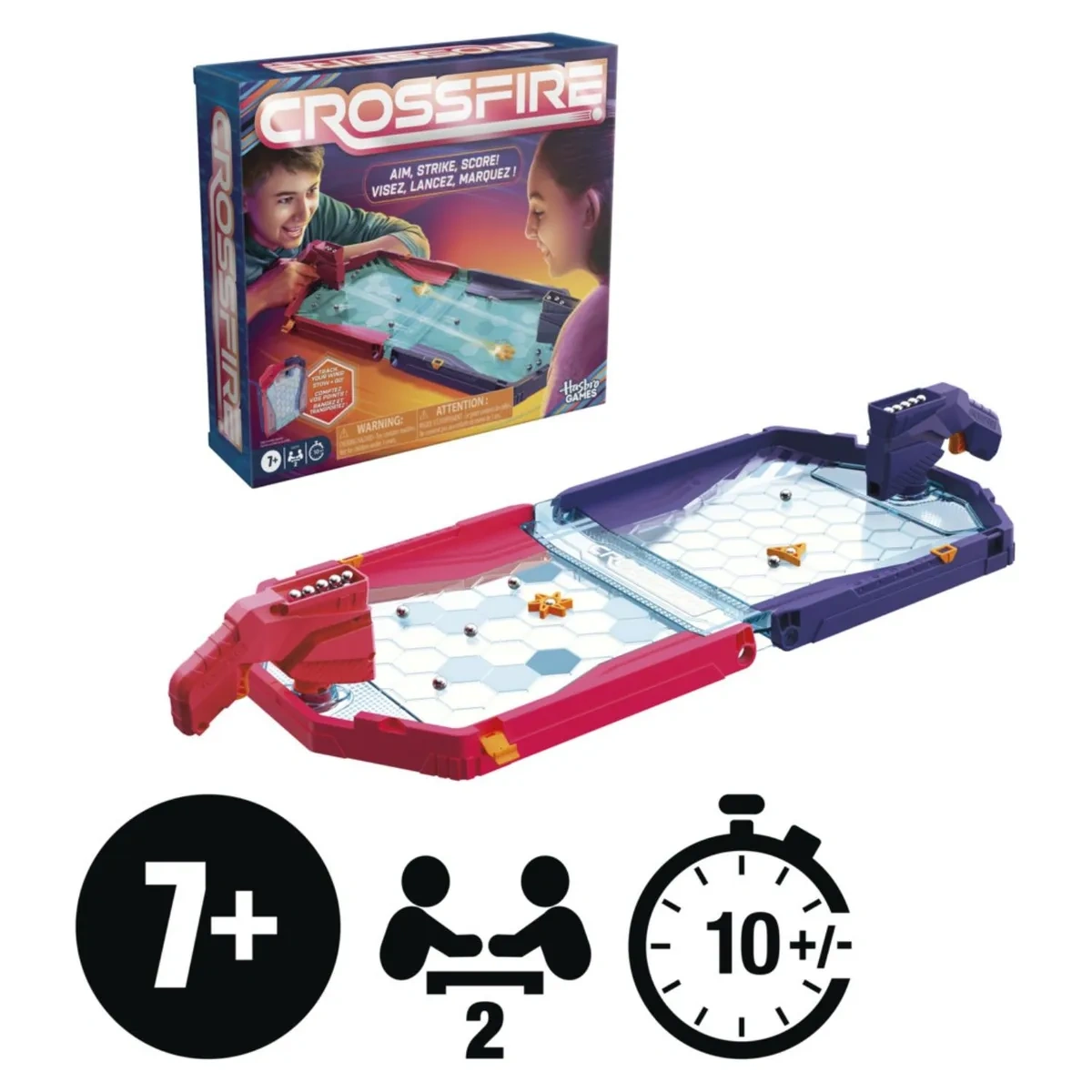 JUEGO DE MESA HASBRO GAMING CROSSFIRE G2919  - 5
