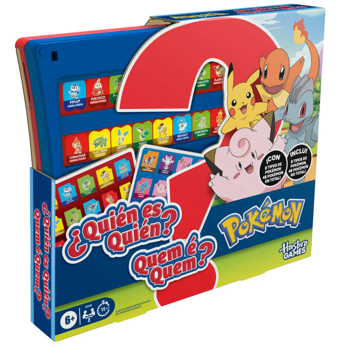 JUEGO DE MESA HASBRO GAMES ADIVINA QUIÉN POKÉMON - 5