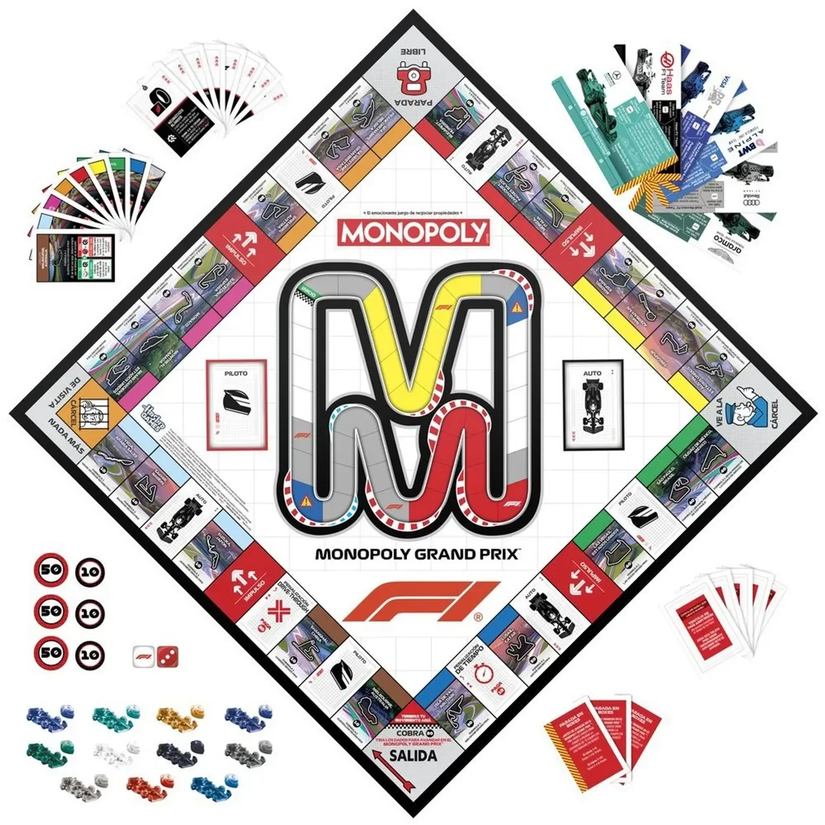 MONOPOLY FORMULA 1 G3437  - 9