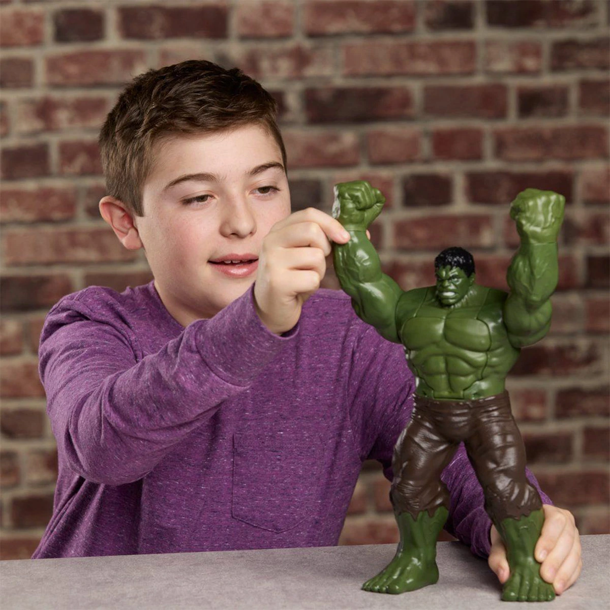 FIGURA DE ACCIÓN SPIDERMAN BRAND NEW DAY ATAQUE APLASTANTE HULK - 12