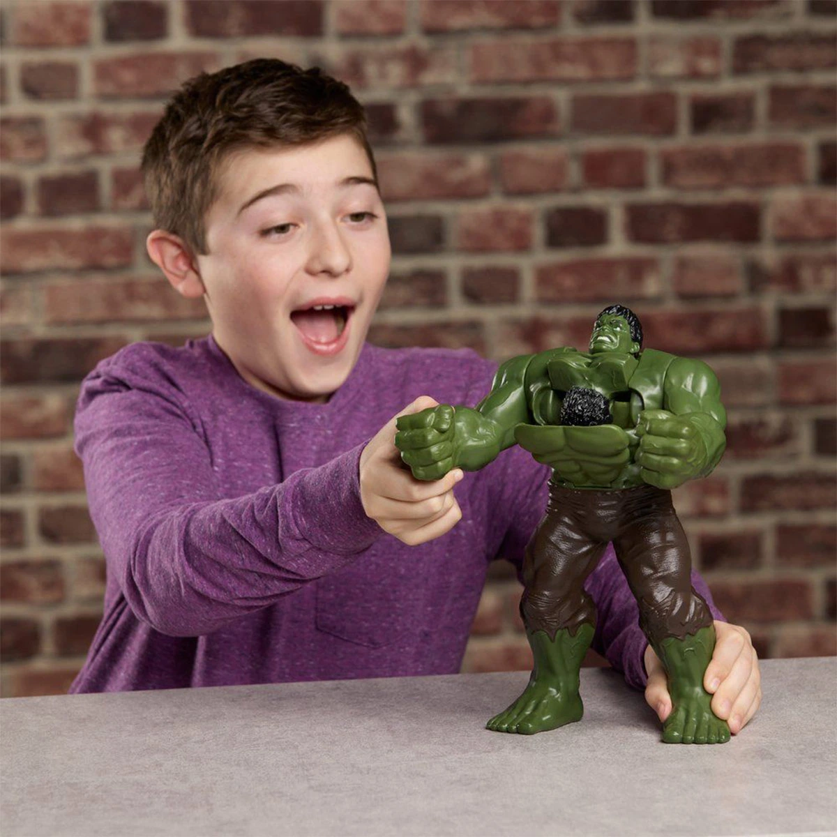 FIGURA DE ACCIÓN SPIDERMAN BRAND NEW DAY ATAQUE APLASTANTE HULK - 13