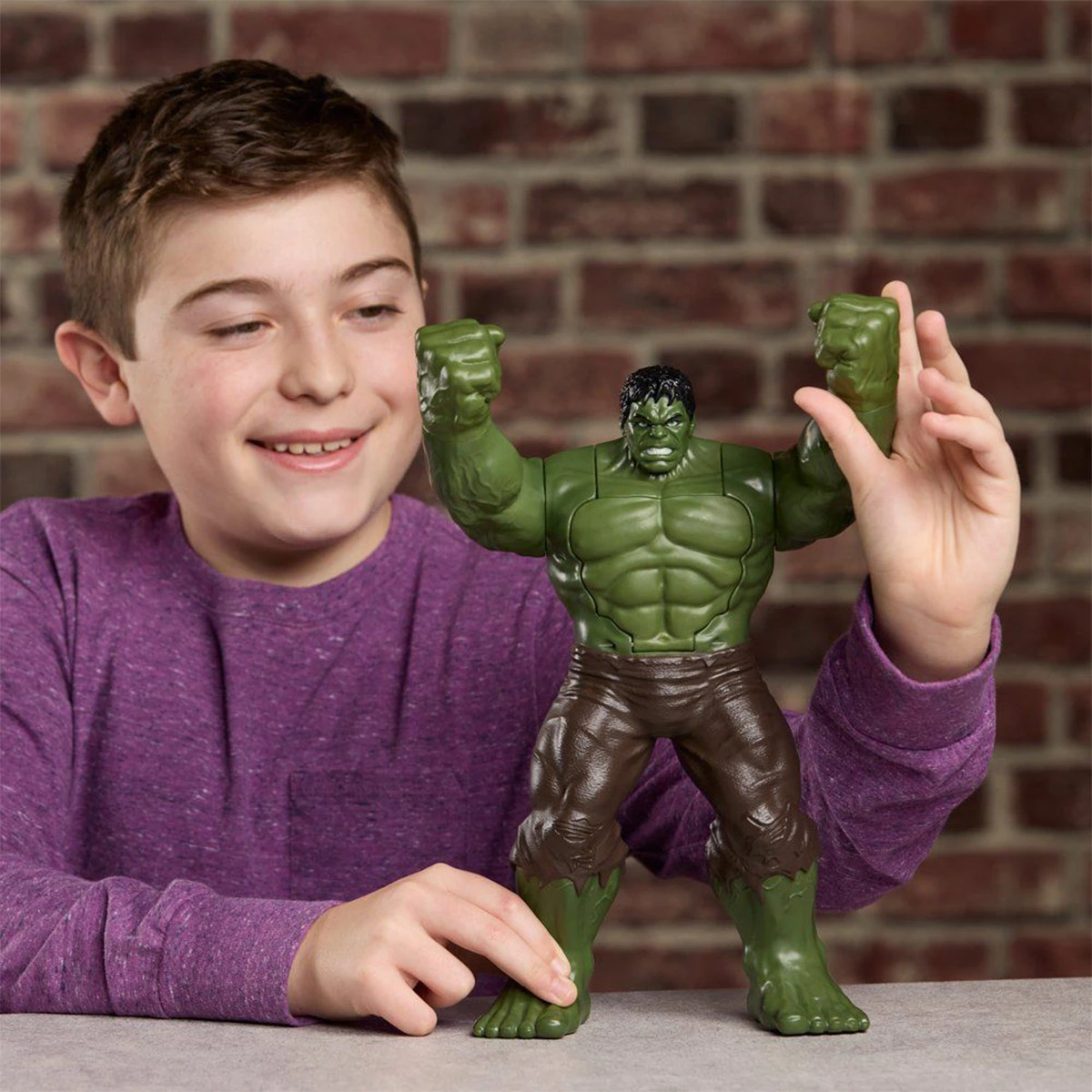 FIGURA DE ACCIÓN SPIDERMAN BRAND NEW DAY ATAQUE APLASTANTE HULK - 9