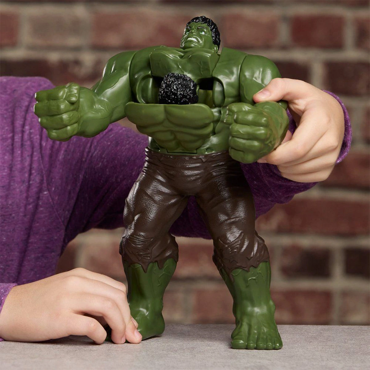 FIGURA DE ACCIÓN SPIDERMAN BRAND NEW DAY ATAQUE APLASTANTE HULK - 10