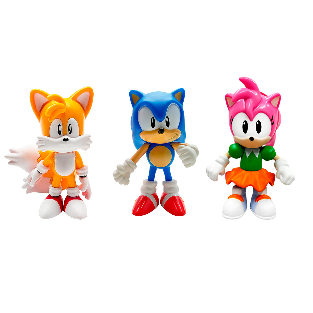 SET 3 FIGURAS DE ACCIÓN SONIC VALUE SONIC - MODELO ALEATORIO - 1
