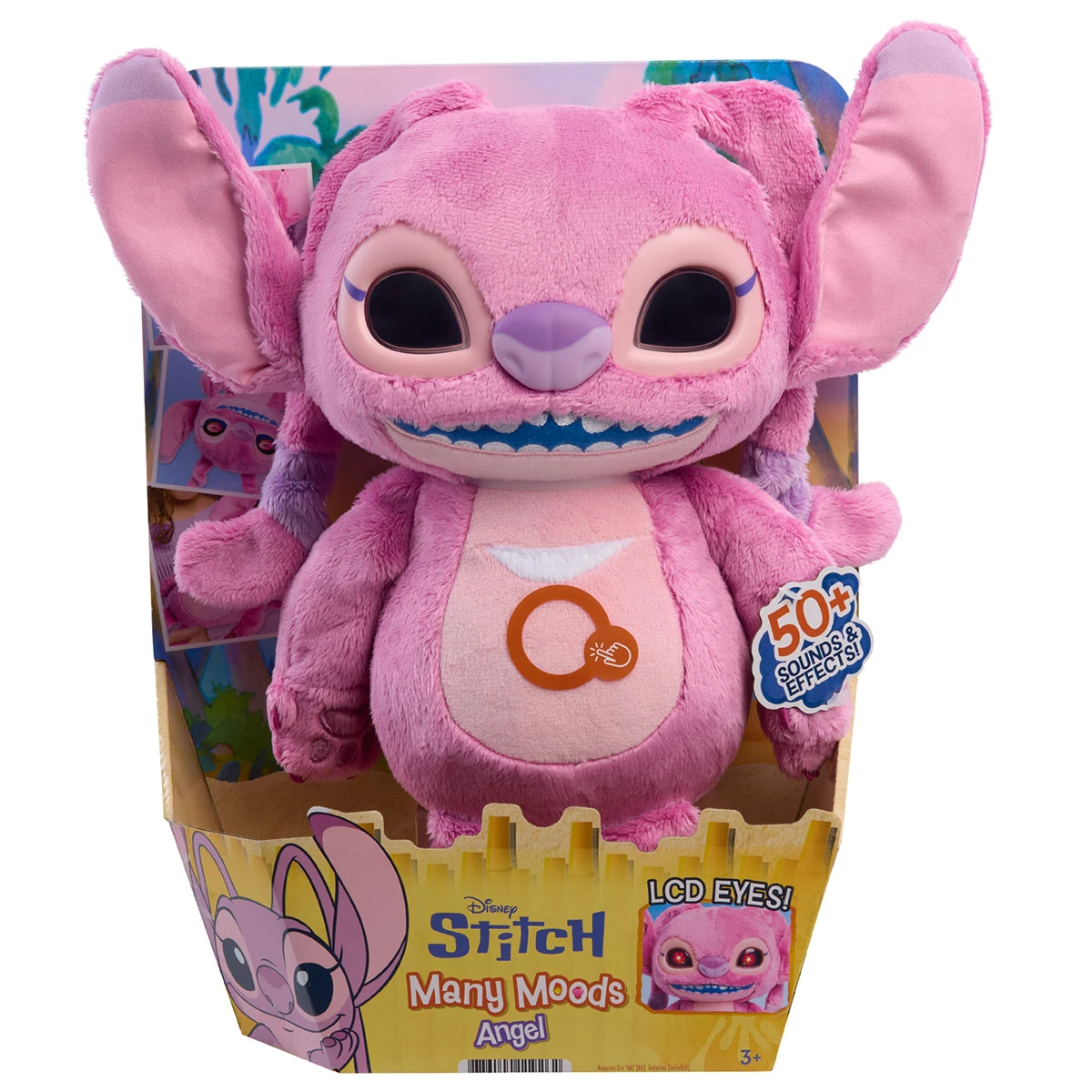 PELUCHE LILO & STITCH INTERACTIVO PERSONAJE ÁNGEL - 1