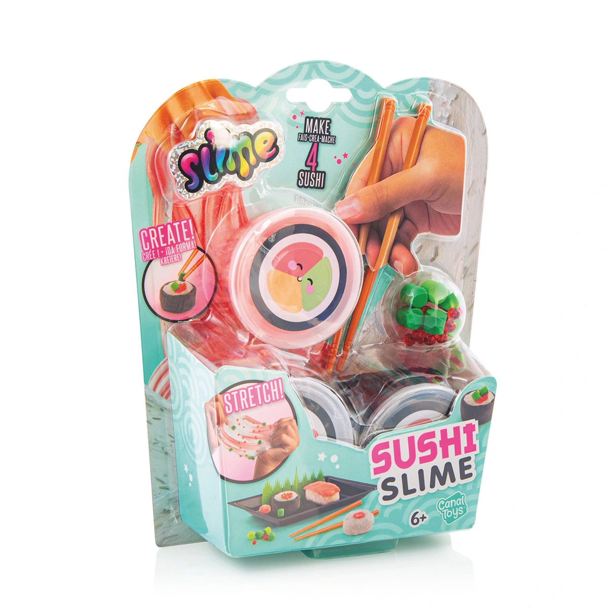 SLIME CANAL TOYS KIT SUSHI - 2