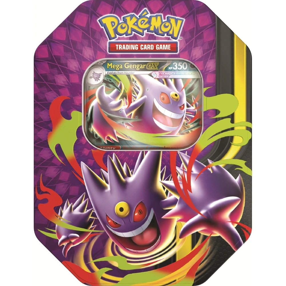 CARTAS COLECCIONABLES POKÉMON TCG MEGA MOONLIT TIN INGLÉS - 1
