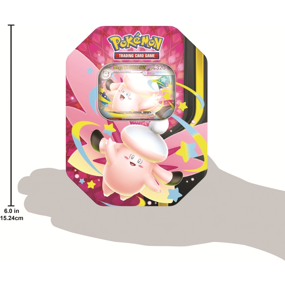 CARTAS COLECCIONABLES POKÉMON TCG MEGA MOONLIT TIN INGLÉS - 4
