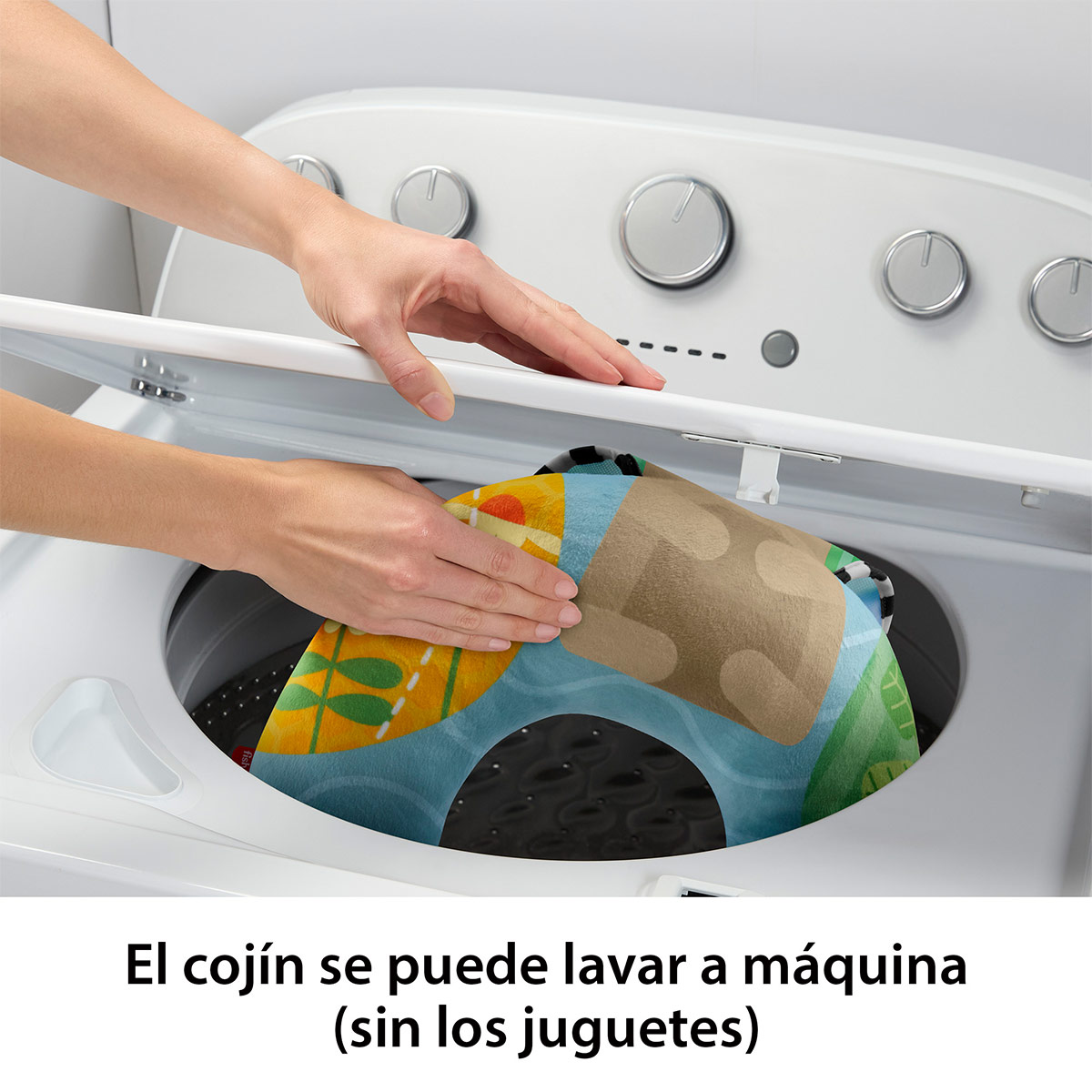 JUGUETE DIDÁCTICO FISHER-PRICE COJÍN COLORIDO DE ACTIVIDADES  - 11