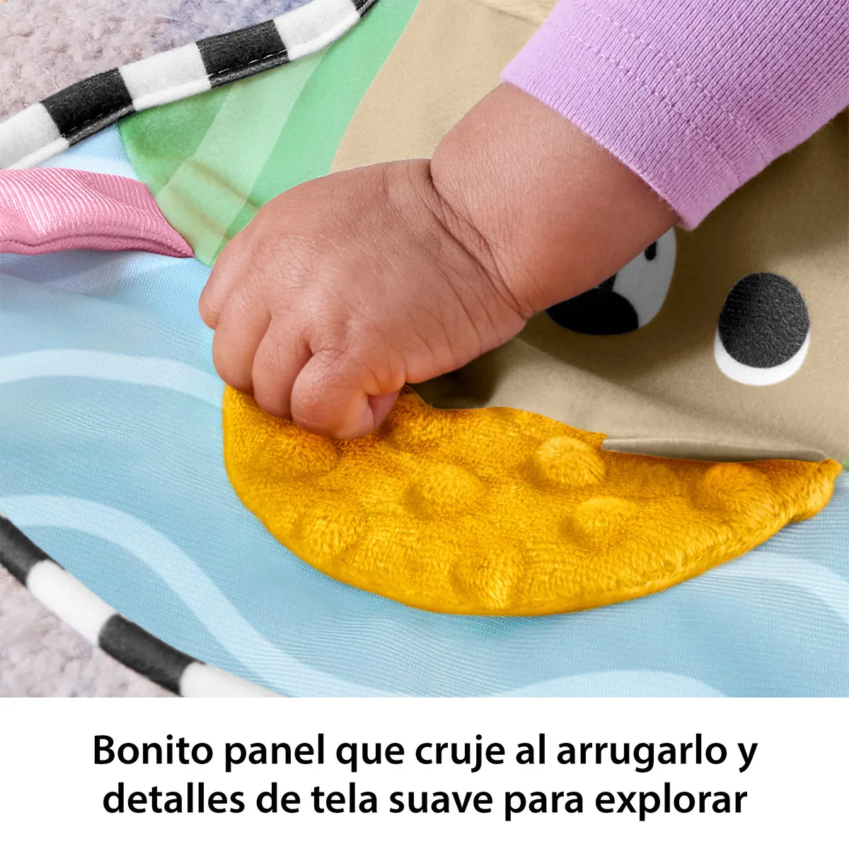 JUGUETE DIDÁCTICO FISHER-PRICE COJÍN COLORIDO DE ACTIVIDADES  - 10