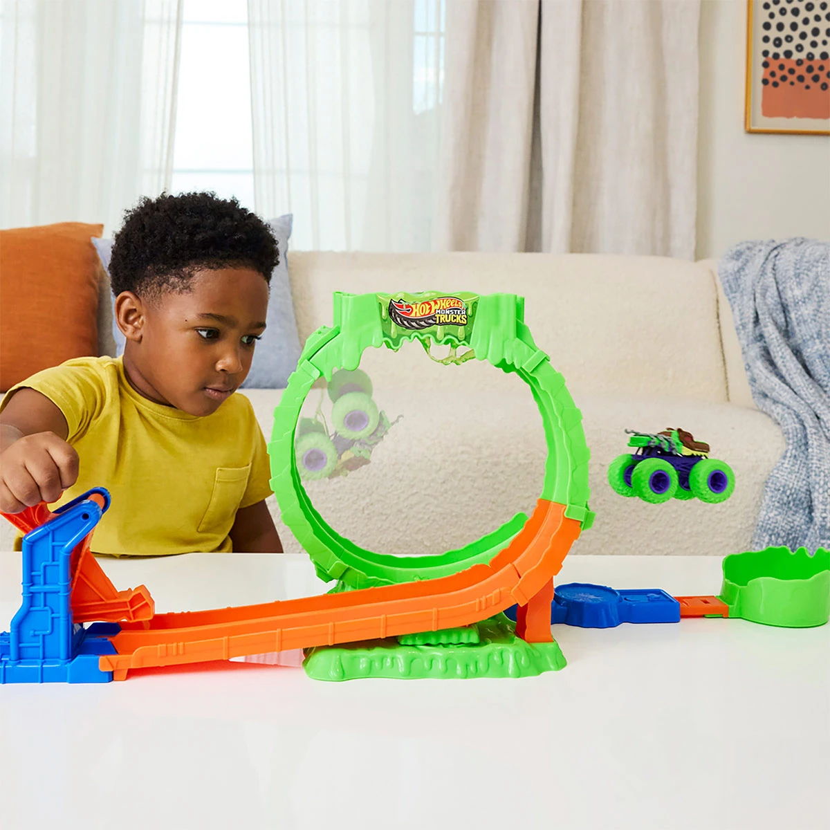 SET DE JUEGO HOT WHEELS MUTANT CHAOS SLIME - 13