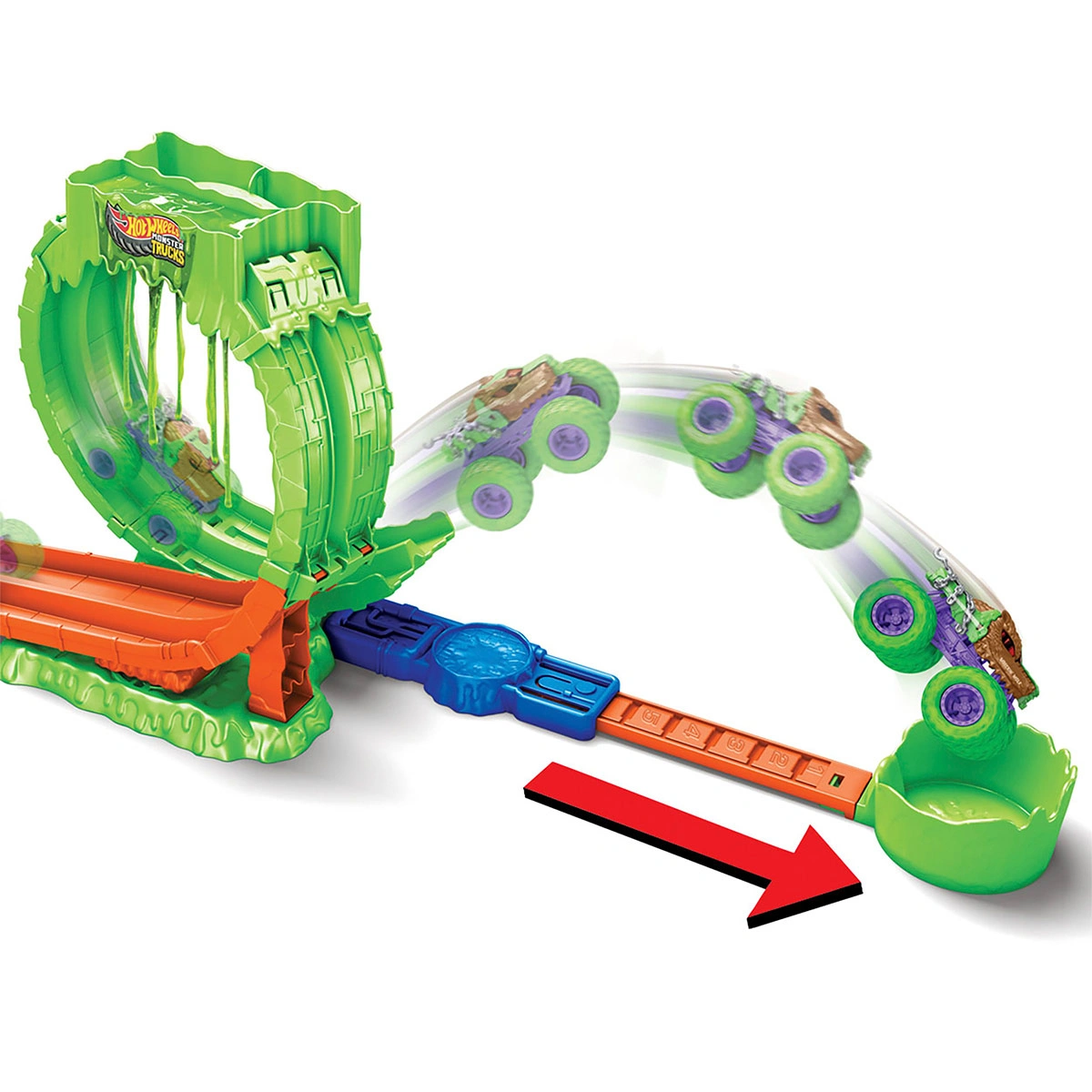 SET DE JUEGO HOT WHEELS MUTANT CHAOS SLIME - 9