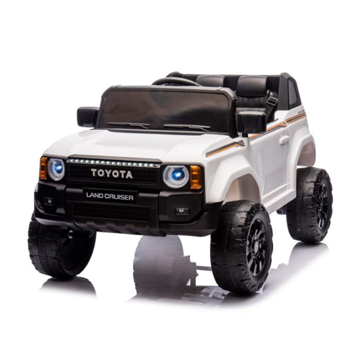 AUTO A BATERIA TOYOTA BLANCO - 1
