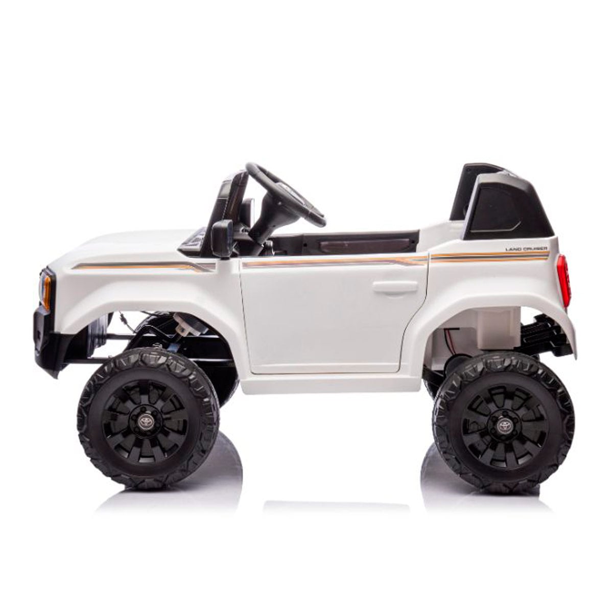 AUTO A BATERIA TOYOTA BLANCO - 3