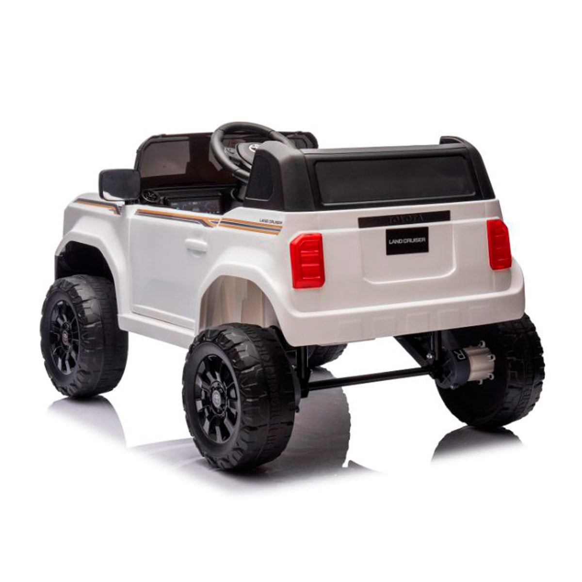AUTO A BATERIA TOYOTA BLANCO - 4
