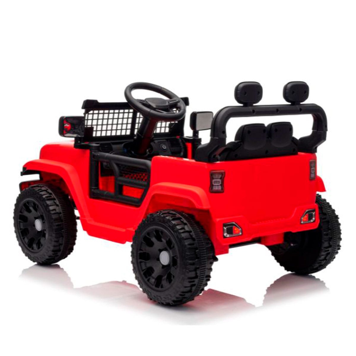 AUTO A BATERIA TODO TERRENO ROJO - 4