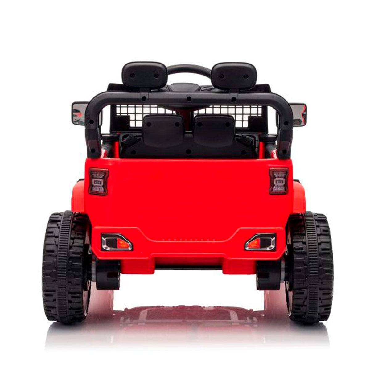 AUTO A BATERIA TODO TERRENO ROJO - 5