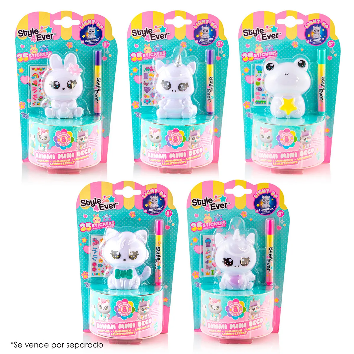 JUGUETE DIDÁCTICO CANAL TOYS MINI DECO DIY LIGHT UP - 1