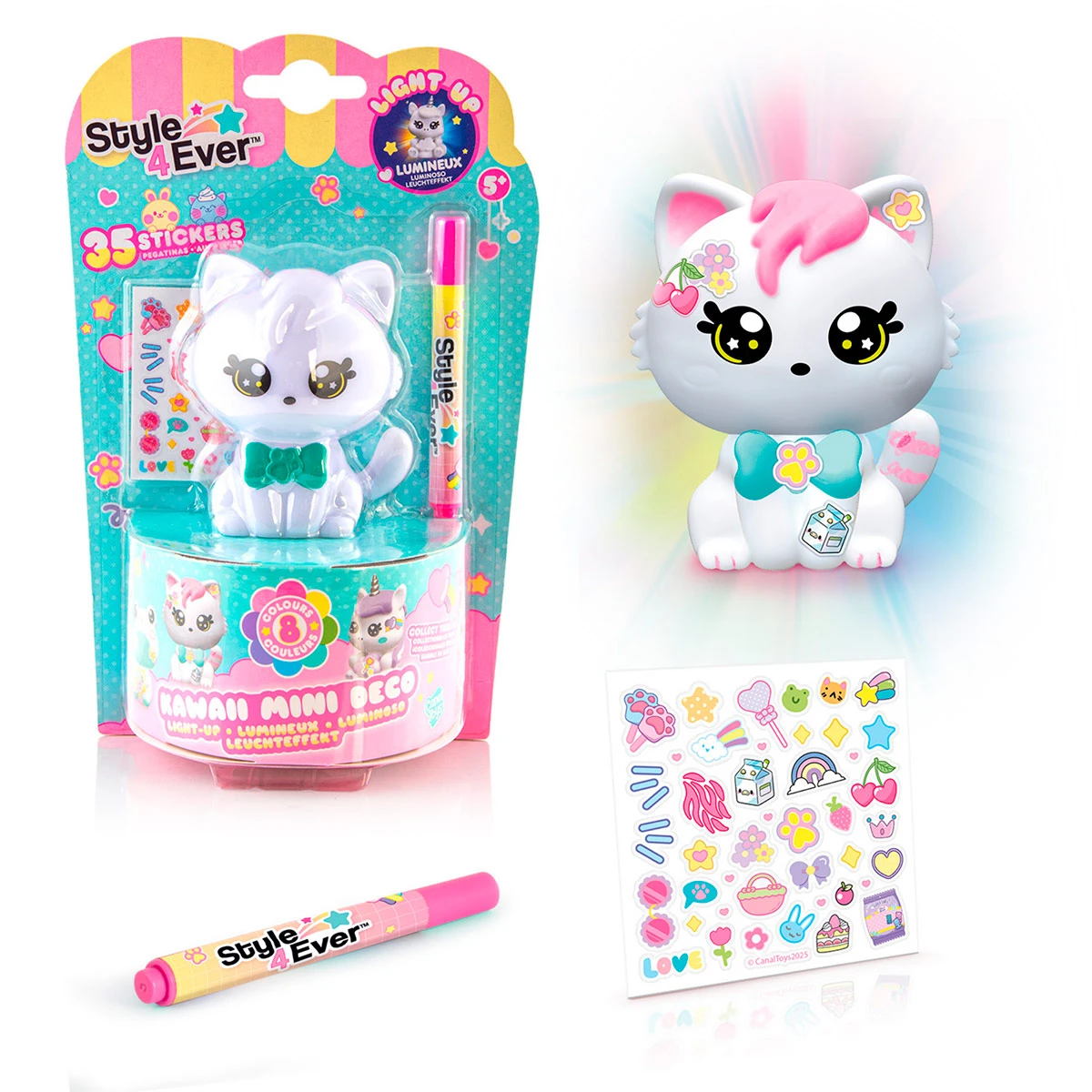 JUGUETE DIDÁCTICO CANAL TOYS MINI DECO DIY LIGHT UP - 3
