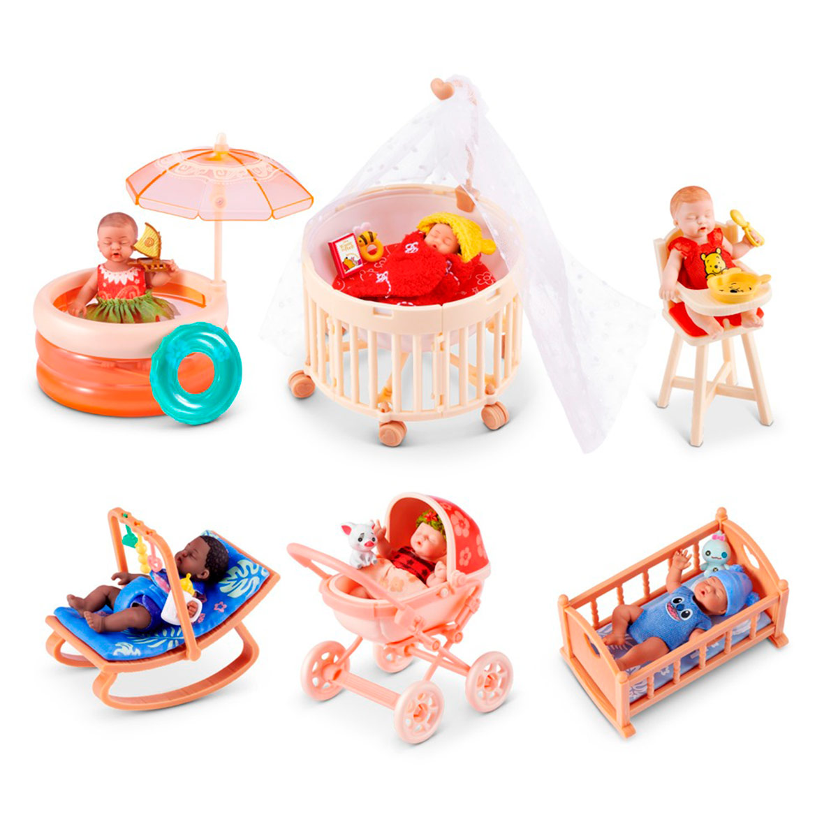 FIGURA COLECCIONABLE DISNEY MY MINI BABY CAPSULA SORPRESA MINI BEBE - 4