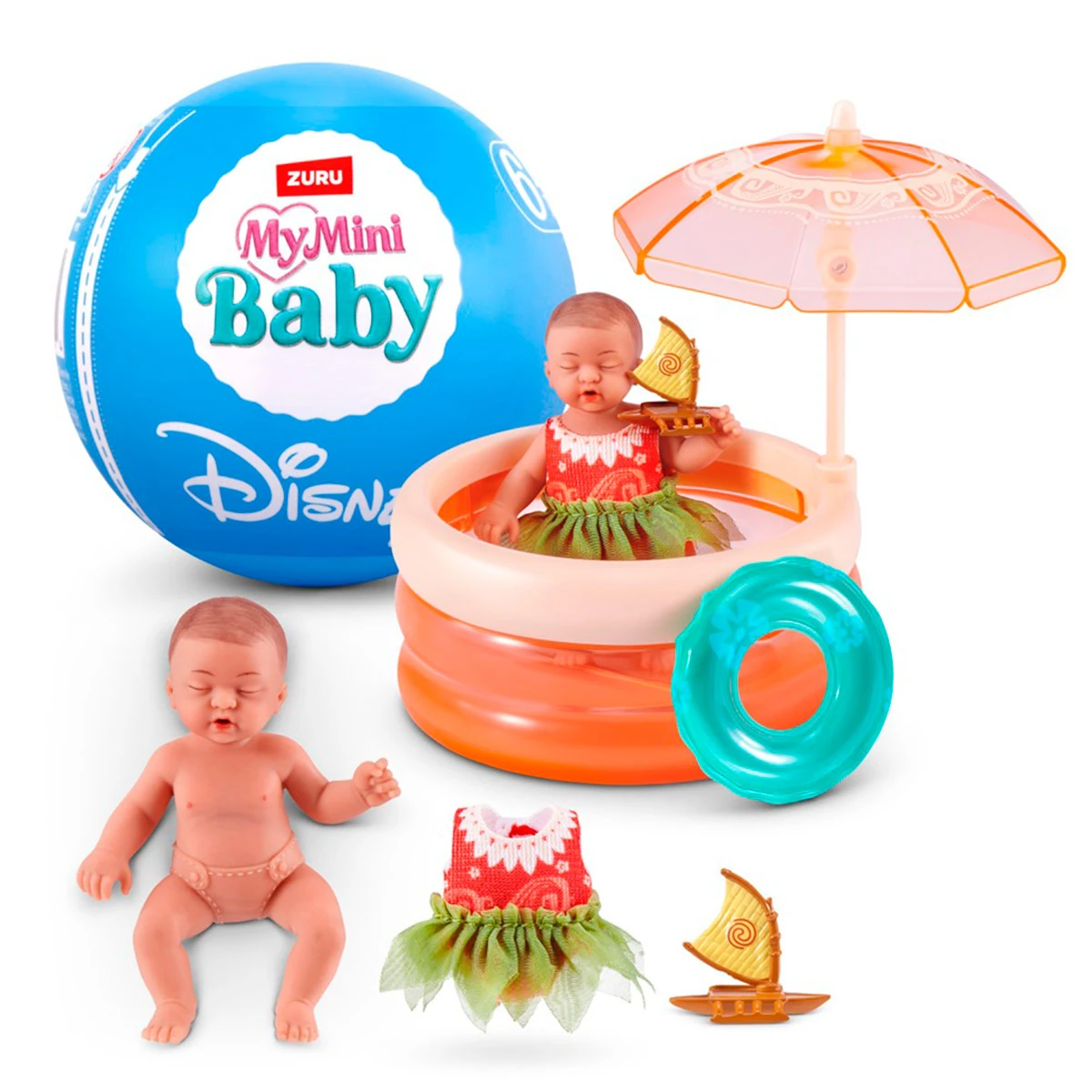 FIGURA COLECCIONABLE DISNEY MY MINI BABY CAPSULA SORPRESA MINI BEBE - 5
