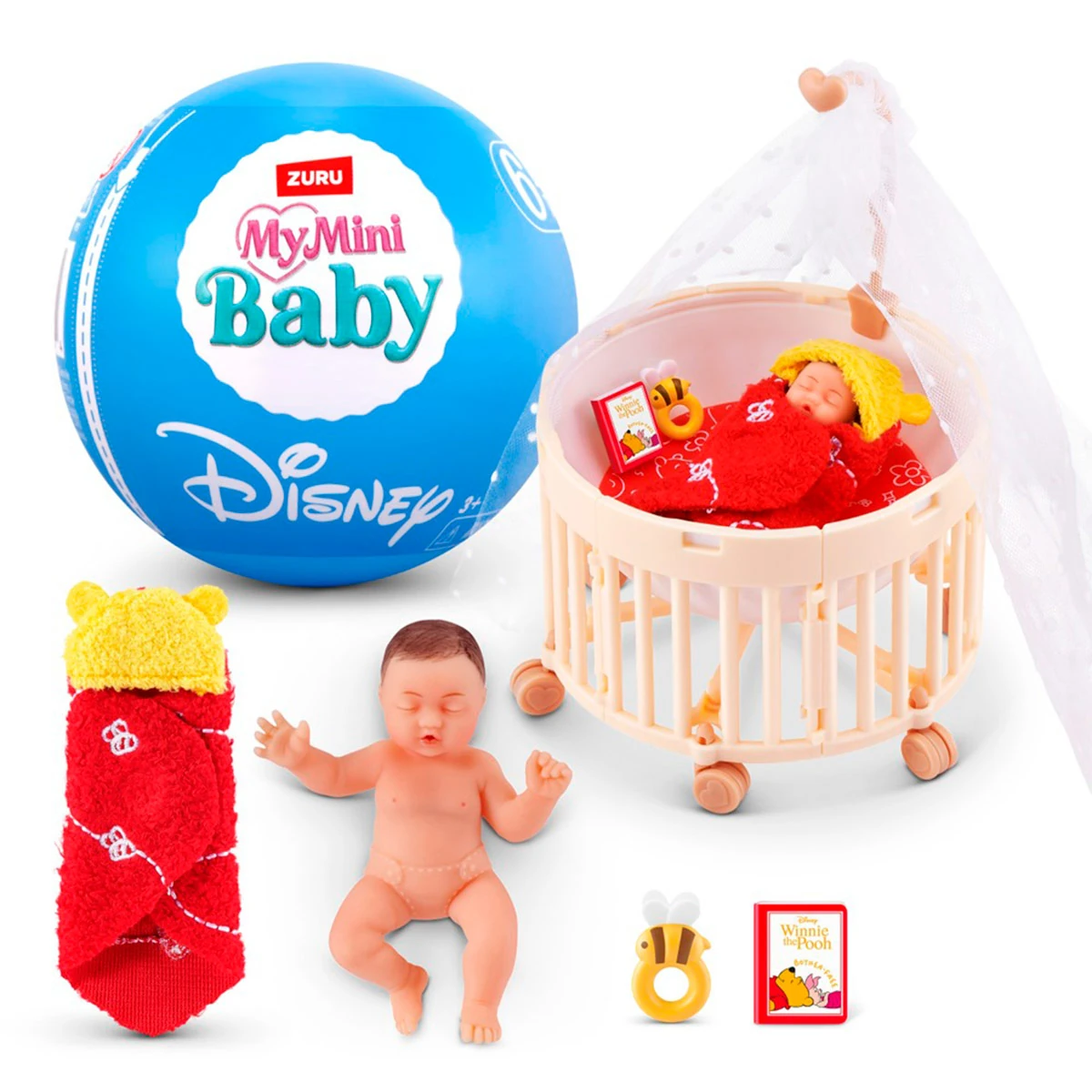FIGURA COLECCIONABLE DISNEY MY MINI BABY CAPSULA SORPRESA MINI BEBE - 6
