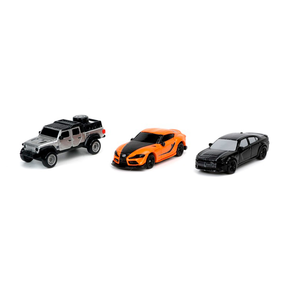 PACK X3 VEHÍCULOS DE JUGUETE JADA DIECAST 1.65" A RÁPIDOS Y FURIOSOS - 3