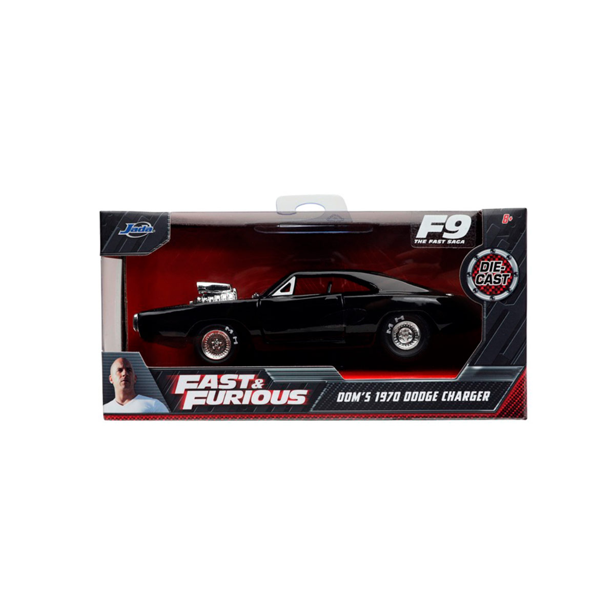VEHÍCULO DE JUGUETE JADA DIECAST DODGE CHARGER 1970 ESCALA 1:32 RÁPIDOS Y FURIOSOS   - 1