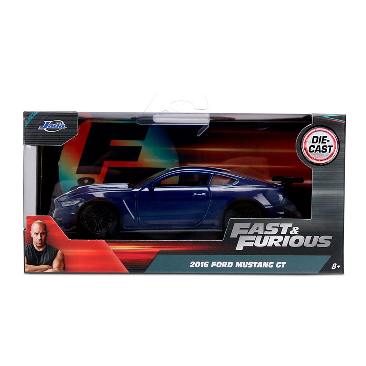 VEHÍCULO DE JUGUETE JADA DIECAST FORD MUSTANG GT350 2016 ESCALA 1:32 RÁPIDOS Y FURIOSOS   - 1
