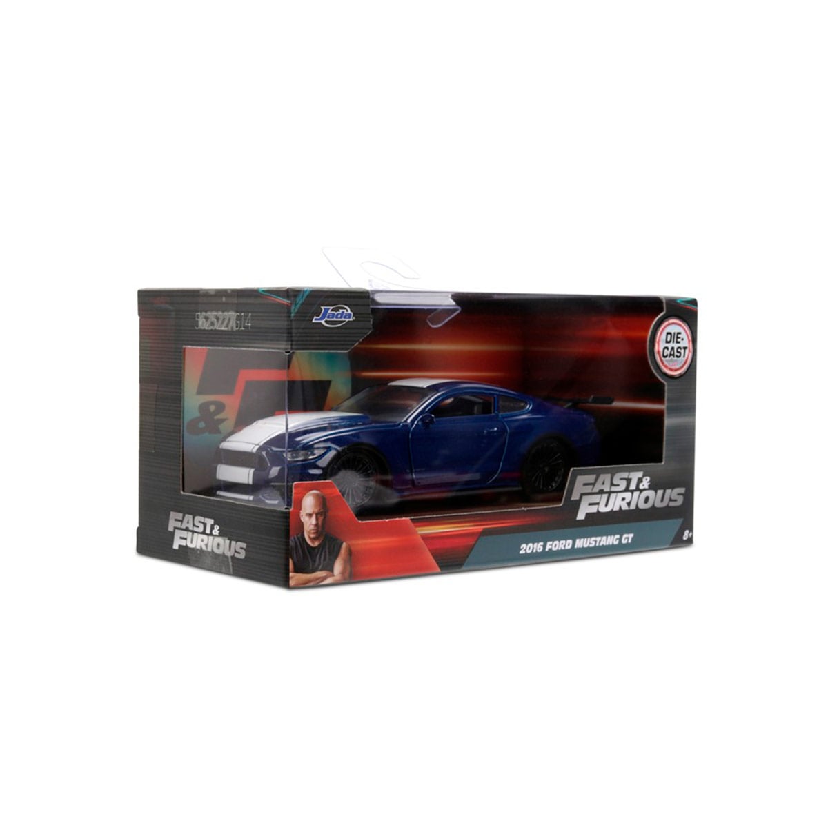 VEHÍCULO DE JUGUETE JADA DIECAST FORD MUSTANG GT350 2016 ESCALA 1:32 RÁPIDOS Y FURIOSOS   - 2