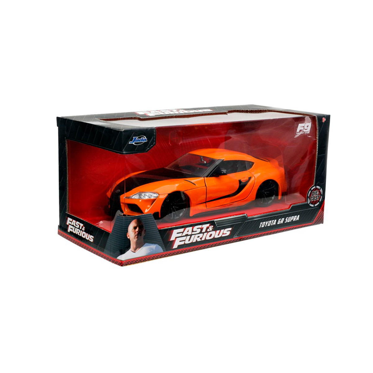 VEHÍCULO DE JUGUETE JADA DIECAST TOYOTA GR SUPRA ESCALA 1:32 RÁPIDOS Y FURIOSOS - 2
