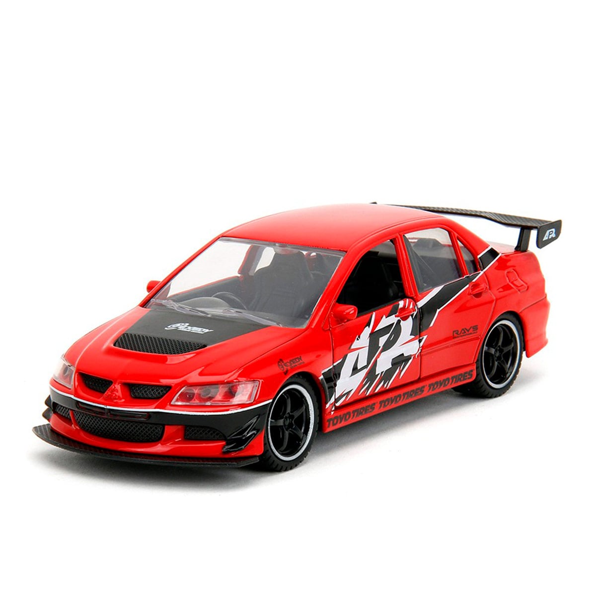 VEHÍCULO DE JUGUETE JADA DIECAST MITSUBISHI LANCER EVOLUTION IX ESCALA 1:32 RÁPIDOS Y FURIOSOS - 2