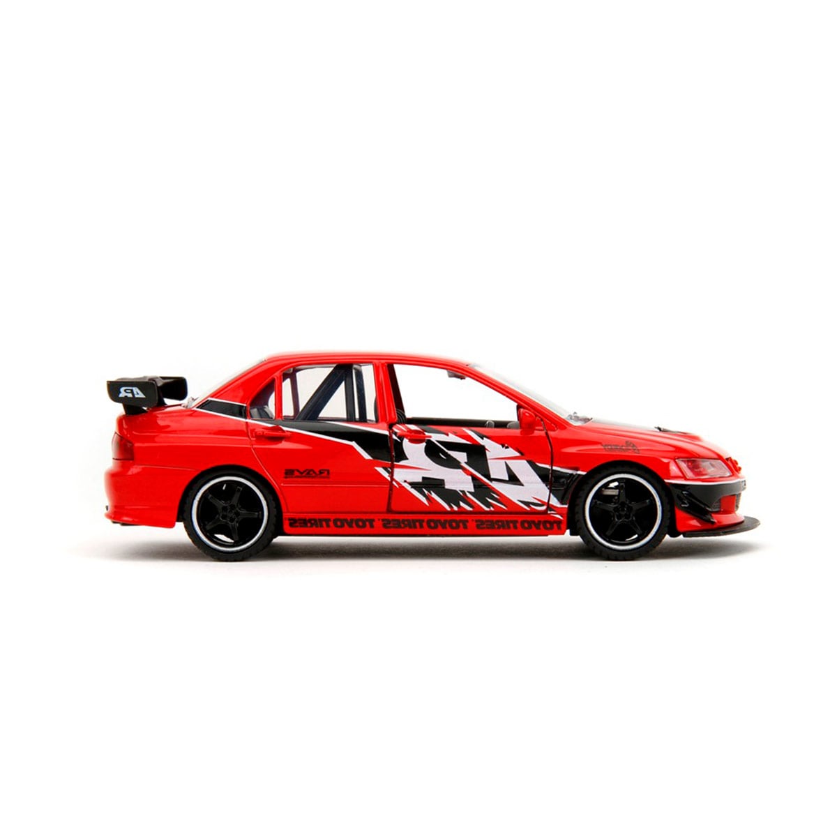 VEHÍCULO DE JUGUETE JADA DIECAST MITSUBISHI LANCER EVOLUTION IX ESCALA 1:32 RÁPIDOS Y FURIOSOS - 4