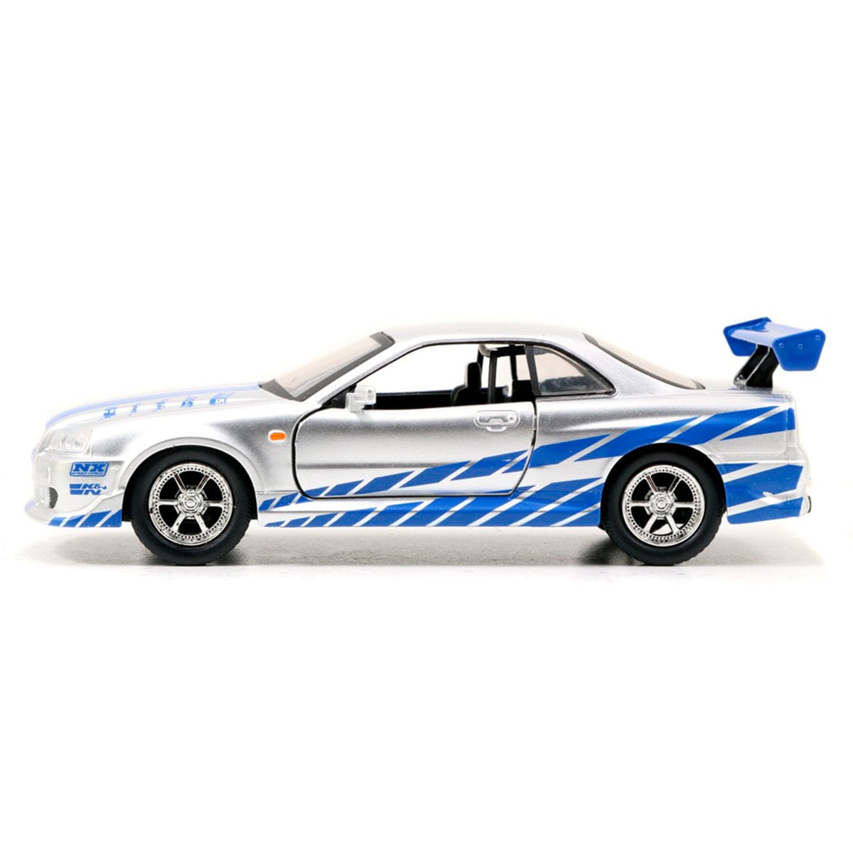PACK X2 VEHÍCULOS DE JUGUETE JADA DIECAST NISSAN SKYLINE GT-R A ESCALA 1:32 RÁPIDOS Y FURIOSOS  - 3
