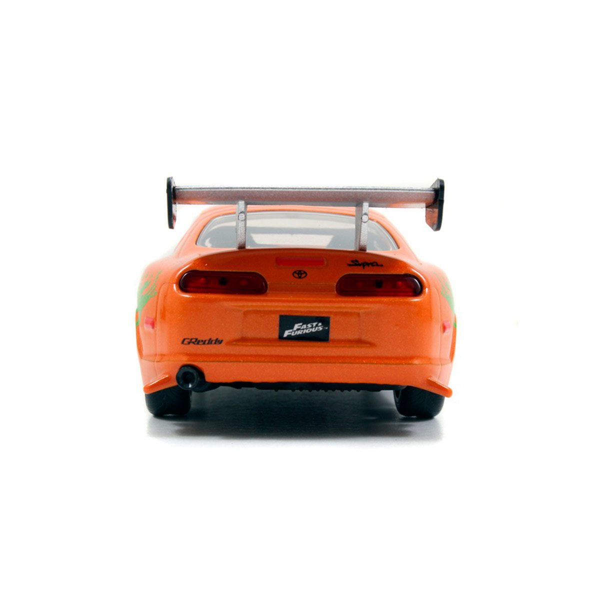 PACK X2 VEHÍCULOS DE JUGUETE JADA DIECAST DODGE CHARGER R/T Y TOYOTA SUPRA A ESCALA 1:32 RÁPIDOS Y FURIOSOS   - 6