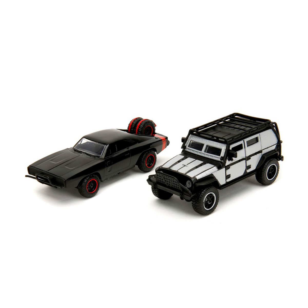 PACK X2 VEHÍCULOS DE JUGUETE JADA DIECAST JEEP WRANGLER Y DODGE CHARGER 1970 RÁPIDOS Y FURIOSOS - 3