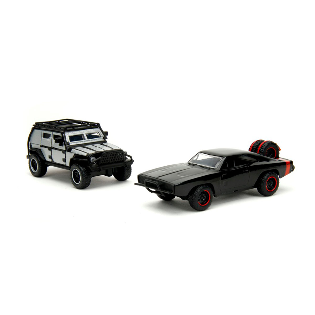 PACK X2 VEHÍCULOS DE JUGUETE JADA DIECAST JEEP WRANGLER Y DODGE CHARGER 1970 RÁPIDOS Y FURIOSOS - 5