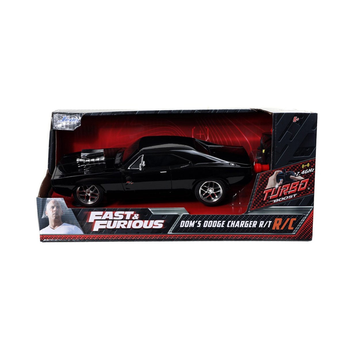 VEHICULO A CONTROL REMOTO JADA DODGE CHARGER ESCALA 1:24 RÁPIDOS Y FURIOSOS - 1