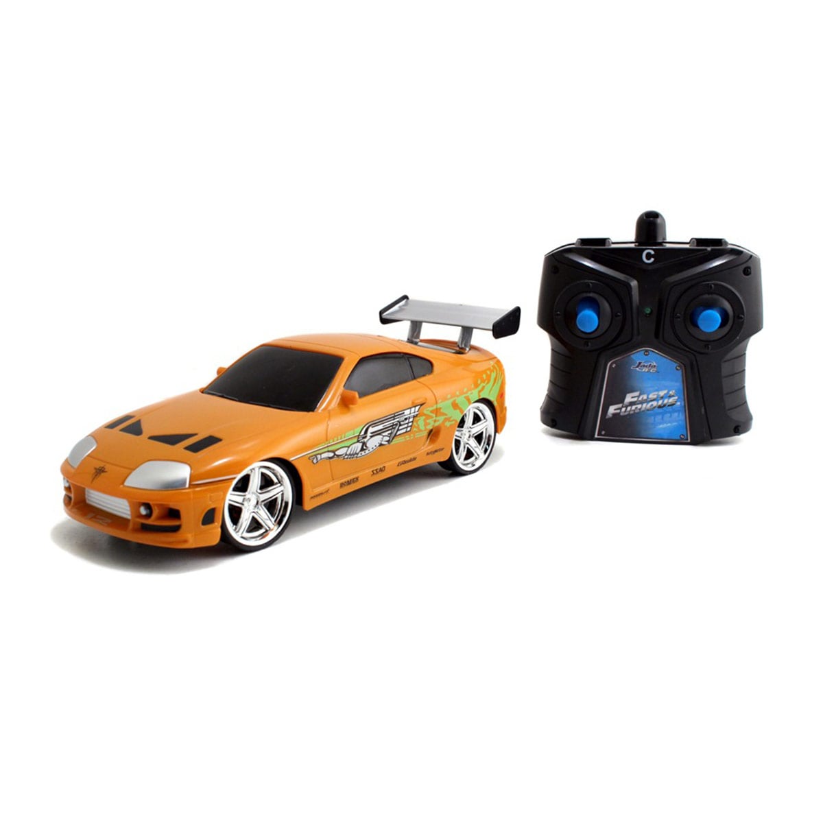 VEHICULO A CONTROL REMOTO JADA TOYOTA SUPRA 1995 ESCALA 1:24 RÁPIDOS Y FURIOSOS - 2