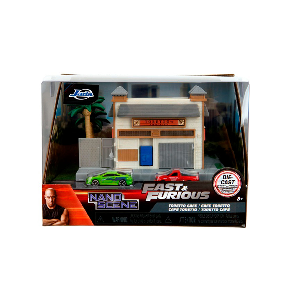SET DE JUEGO JADA CAFÉ DIECAST RÁPIDOS Y FURIOSOS  - 1