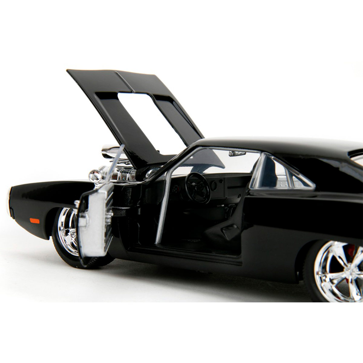 VEHÍCULO DE JUGUETE JADA DIECAST DODGE CHARGER F1 1970 ESCALA 1:24 CON FIGURA RÁPIDOS Y FURIOSOS  - 7