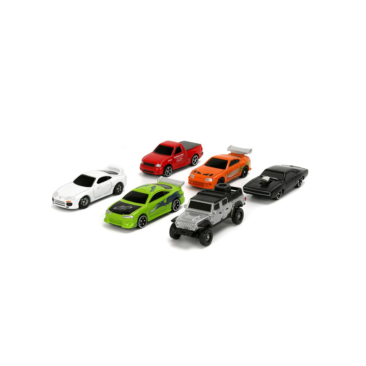 PACK X6 VEHÍCULOS DE JUGUETE JADA DIECAST 1.65" A RÁPIDOS Y FURIOSOS - 4