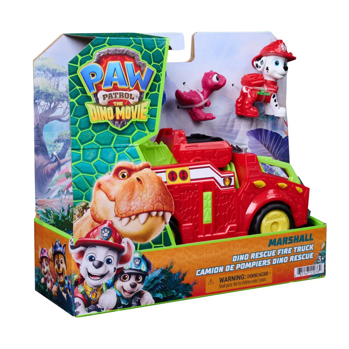 VEHÍCULO DE JUGUETE PAW PATROL TEMÁTICO MARSHALL PELÍCULA - 2