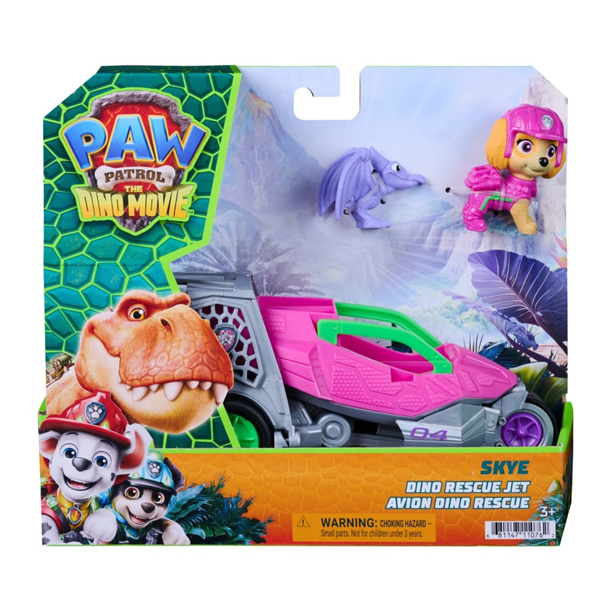 VEHÍCULO DE JUGUETE PAW PATROL TEMÁTICO SKYE PELÍCULA - 1