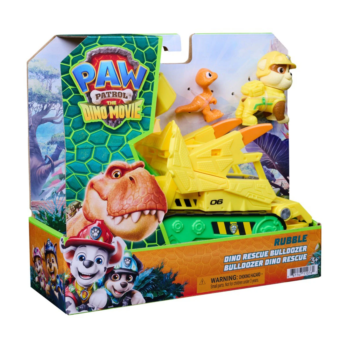 VEHÍCULO DE JUGUETE PAW PATROL TEMÁTICO RUBBLE PELÍCULA - 2