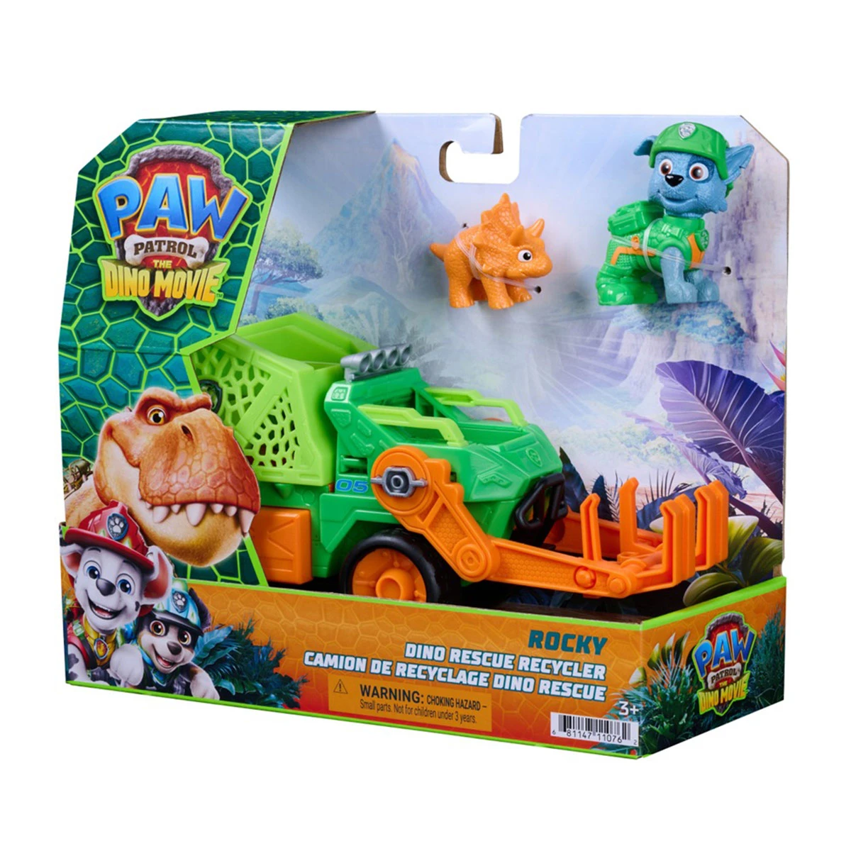 VEHÍCULO DE JUGUETE PAW PATROL TEMÁTICO ROCKY PELÍCULA  - 3