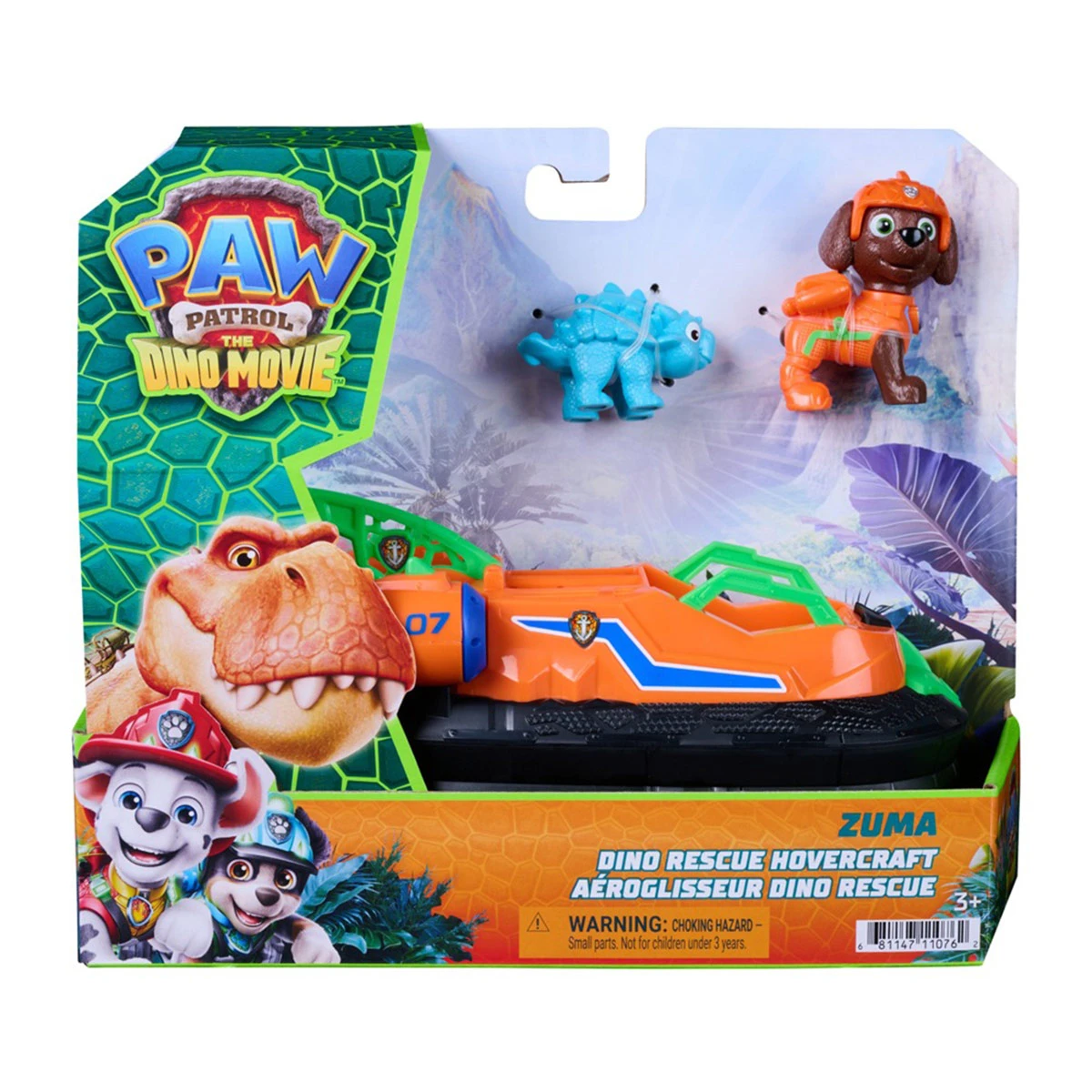 VEHÍCULO DE JUGUETE PAW PATROL TEMÁTICO ZUMA PELÍCULA - 1