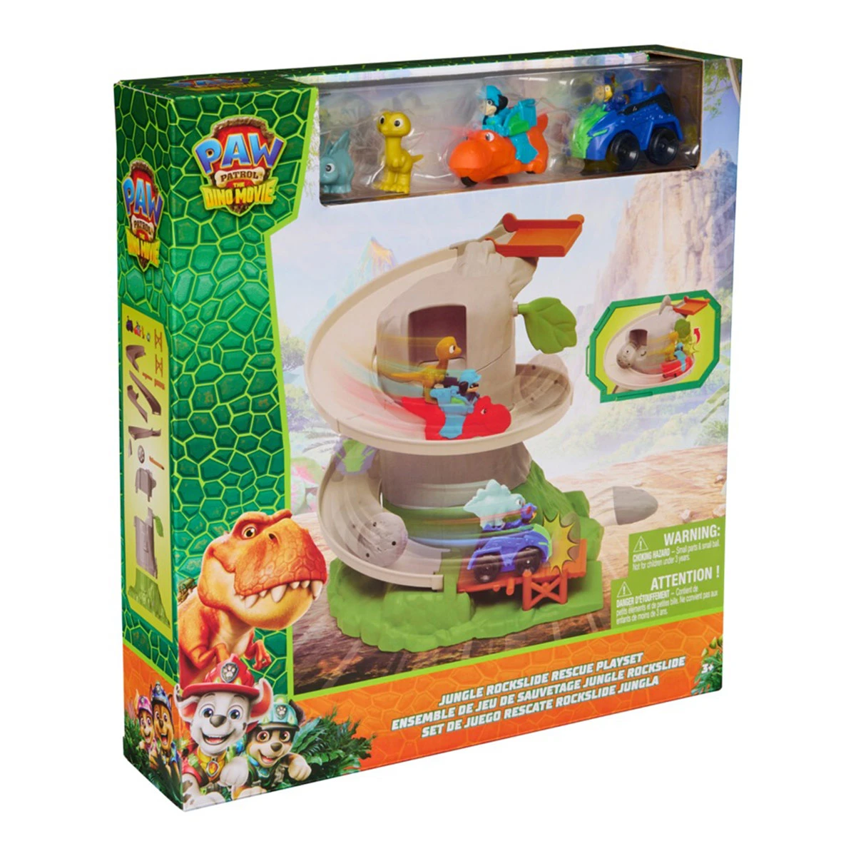 SET DE JUEGO PAW PATROL RESCATE ROCKSLIDE JUNGLA - 2
