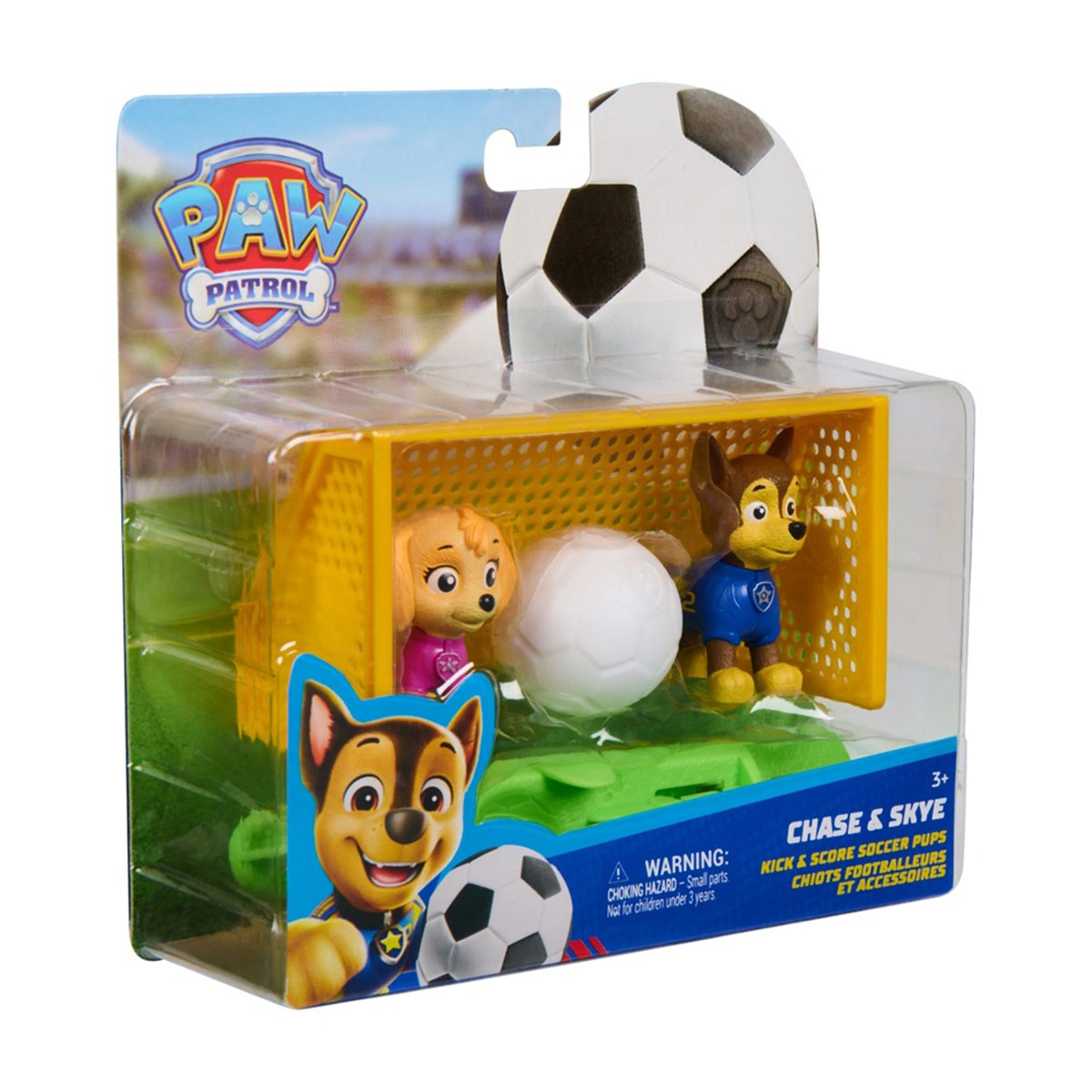 SET DE FIGURAS DE ACCIÓN PAW PATROL FÚTBOL CHASE Y SKYE - 2