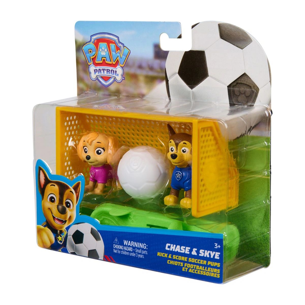 SET DE FIGURAS DE ACCIÓN PAW PATROL FÚTBOL CHASE Y SKYE - 3